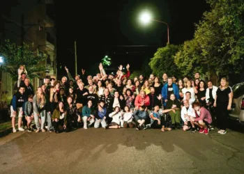 Volvió la alegría al barrio Las Morochas