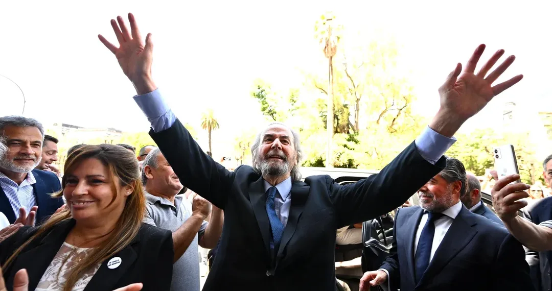 El juez Maqueda le dijo adiós a la Corte tras 22 años de servicio y tuvo una cálida despedida