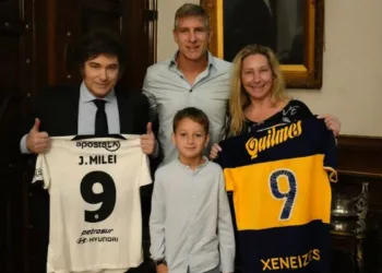 Martín Palermo en la Casa Rosada con Javier Milei: ¿gesto simbólico o movida política?