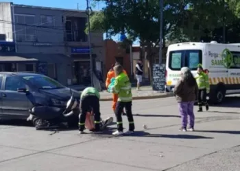 Pergamino: abuela, madre y beba de 13 días chocaron a bordo de una moto