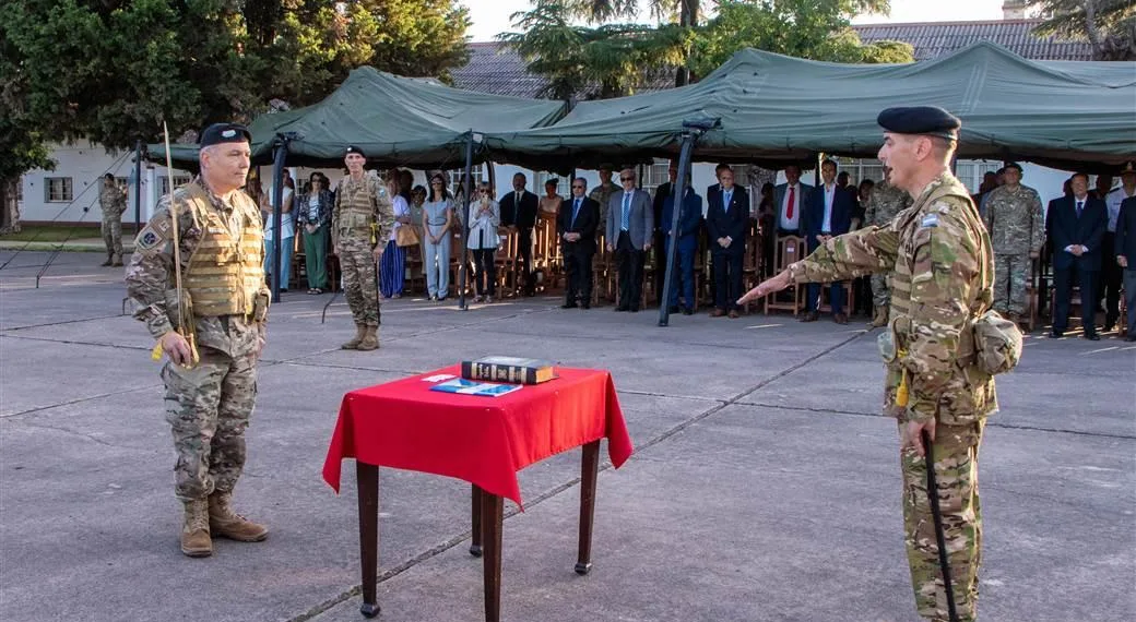 Asumió el nuevo jefe del Grupo de Artillería 10