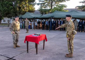 Asumió el nuevo jefe del Grupo de Artillería 10