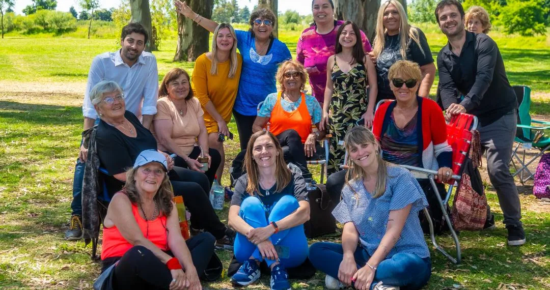 Los adultos mayores cerraron el año con una gran jornada en el Parque Borchex