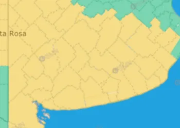 Cambio de año con alerta por tormentas en la provincia de Buenos Aires