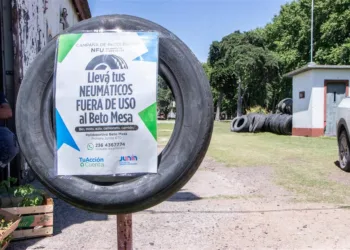 Hasta este viernes sigue vigente la campaña  de recolección de Neumáticos Fuera de Uso