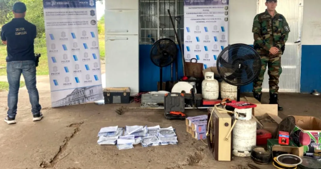 Fue desarticulada una banda acusada de asociación ilícita y robos