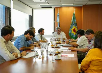 El ministro Rodríguez recibió  a las autoridades de CARBAP