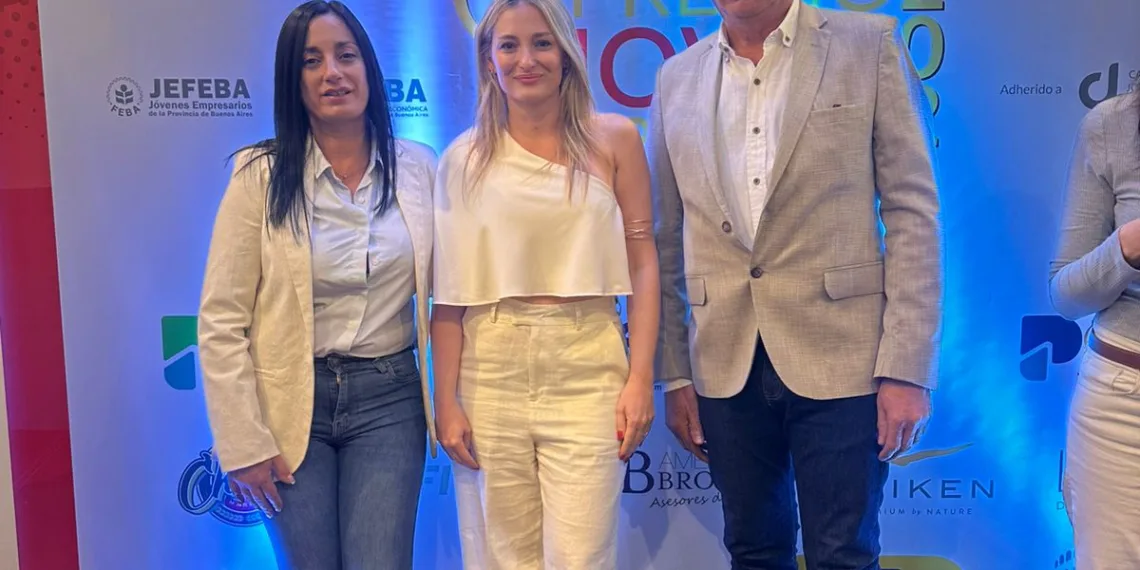 Anahí Frisina ganó el premio Joven Empresario Bonaerense 2024 en la categoría Comercio Local