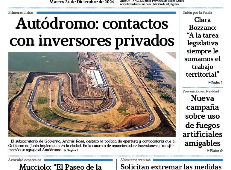 Martes 24 de diciembre de 2024