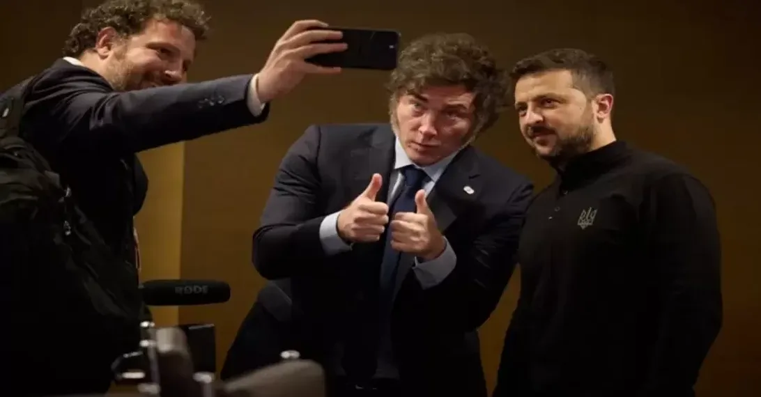 Milei mantuvo un diálogo con Zelensky sobre «áreas clave» de cooperación entre Ucrania y Argentina