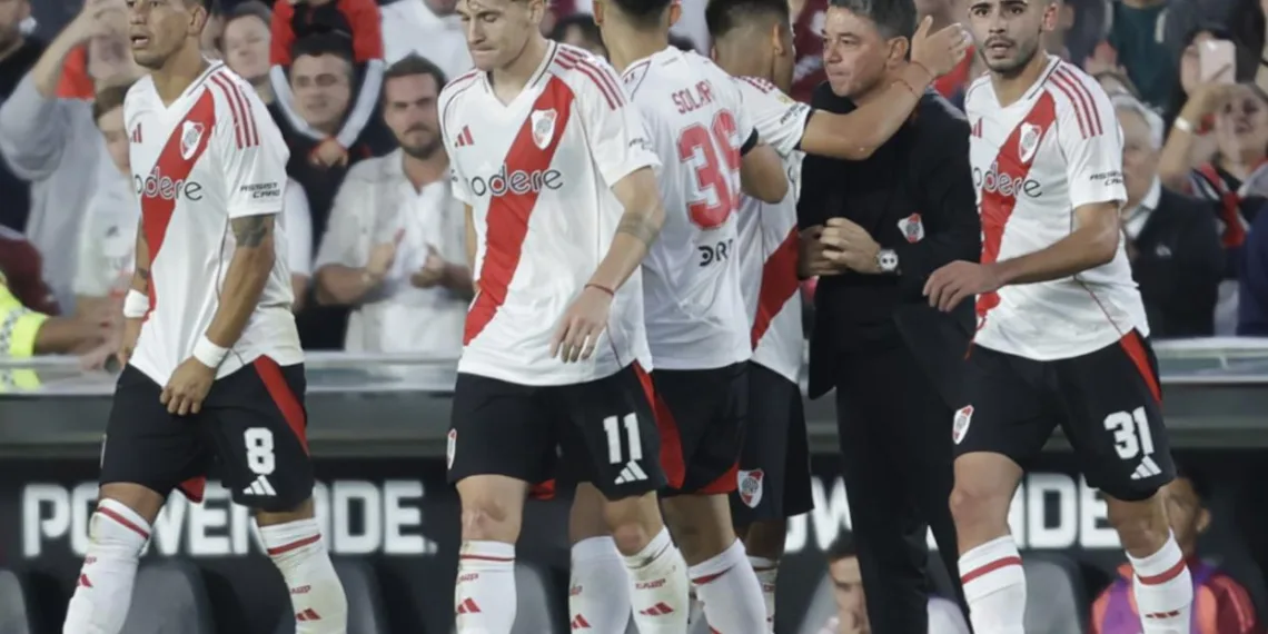 River goleó a Rosario Central por la Liga Profesional y se clasificó a la Copa Libertadores 2025