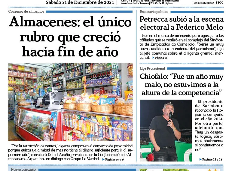 Sabado 21 de diciembre de 2024