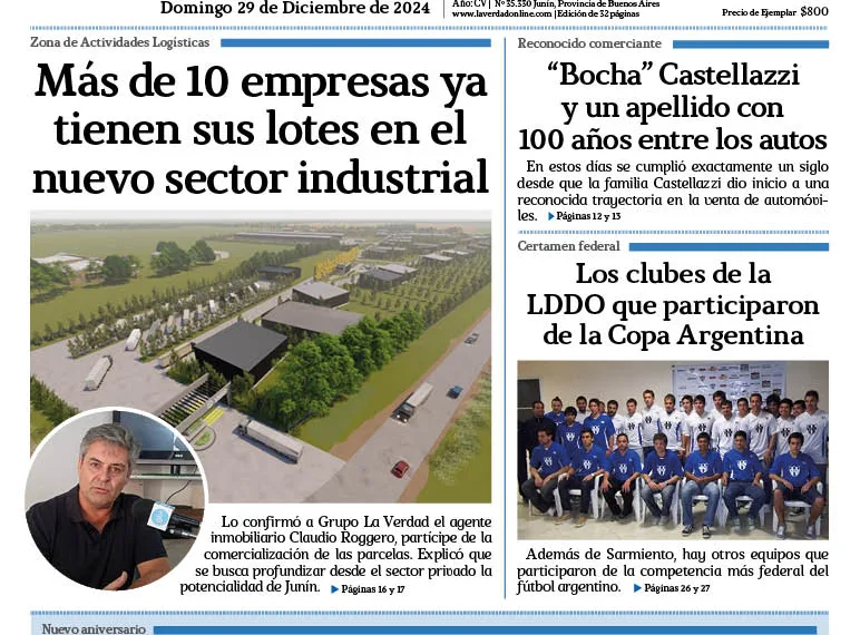 Domingo 29 de diciembre de 2024