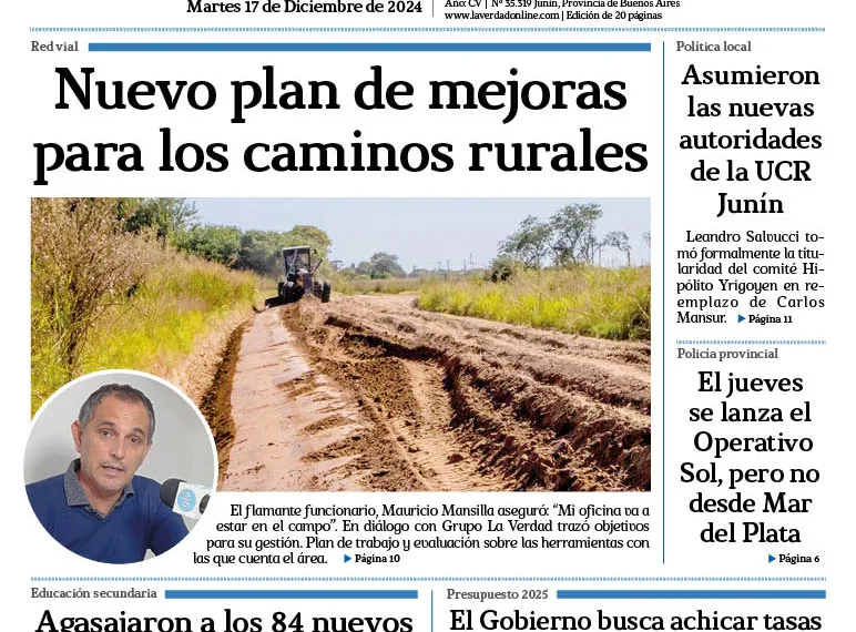 Martes 17 de diciembre de 2024