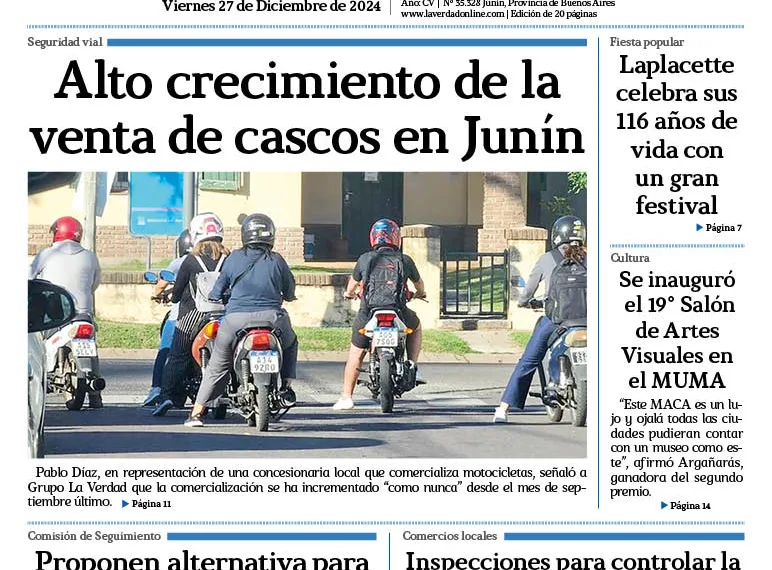 Viernes 27 de diciembre de 2024