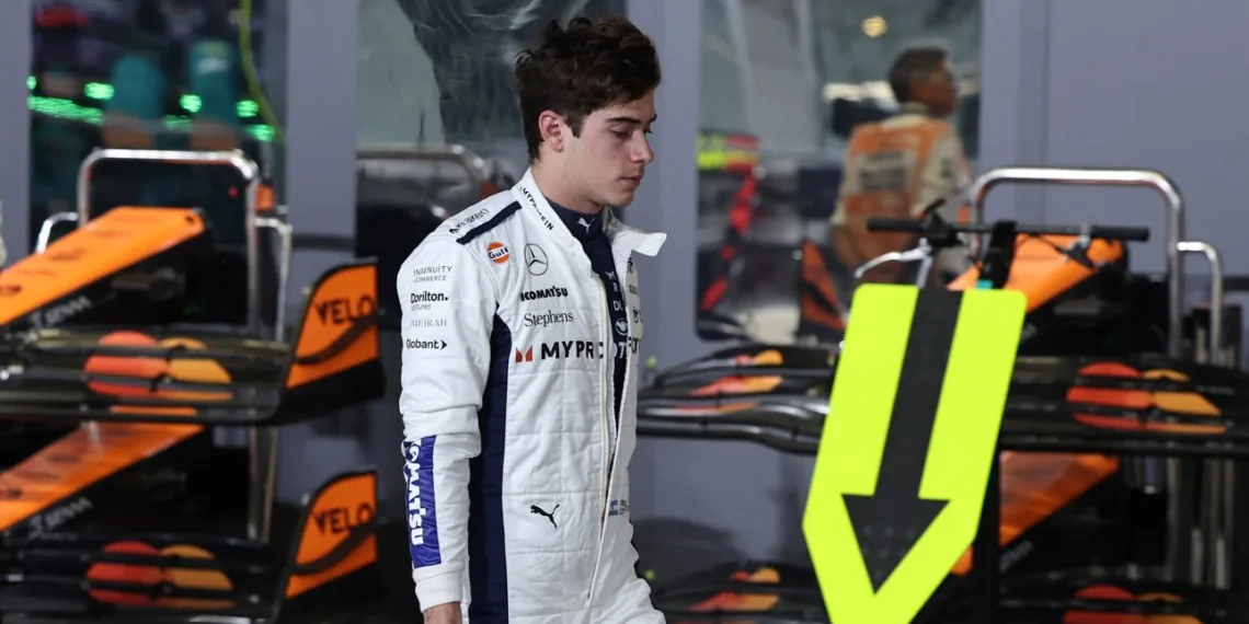 Franco Colapinto quedó eliminado de la Clasificación del Gran Premio de Abu Dhabi