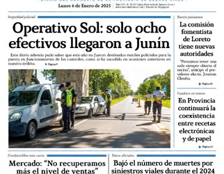 Lunes 6 de enero de 2025