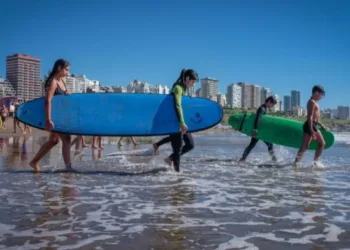 Mar del Plata vive su mejor fin de semana del verano