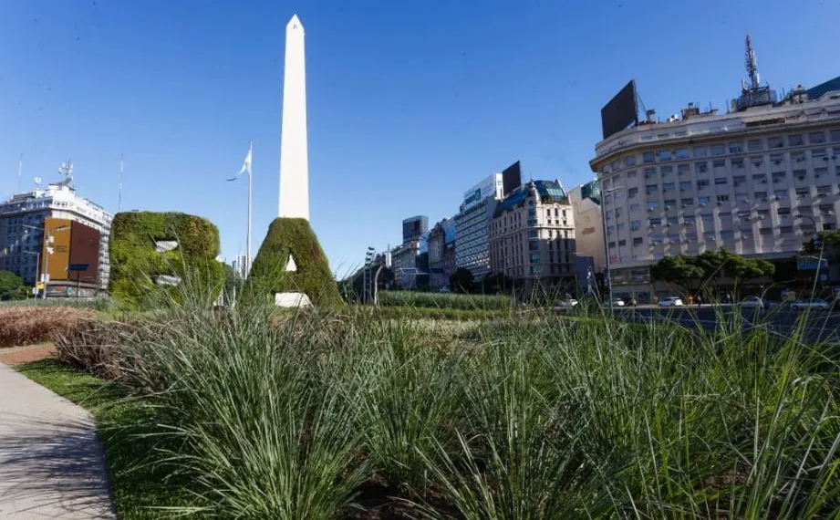 Modifican el Obelisco para ofrecer una vista panorámica de la Ciudad de Buenos Aires