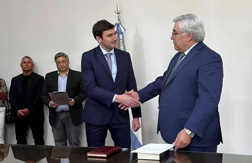 General Villegas: entró en funciones al nuevo secretario de Gobierno