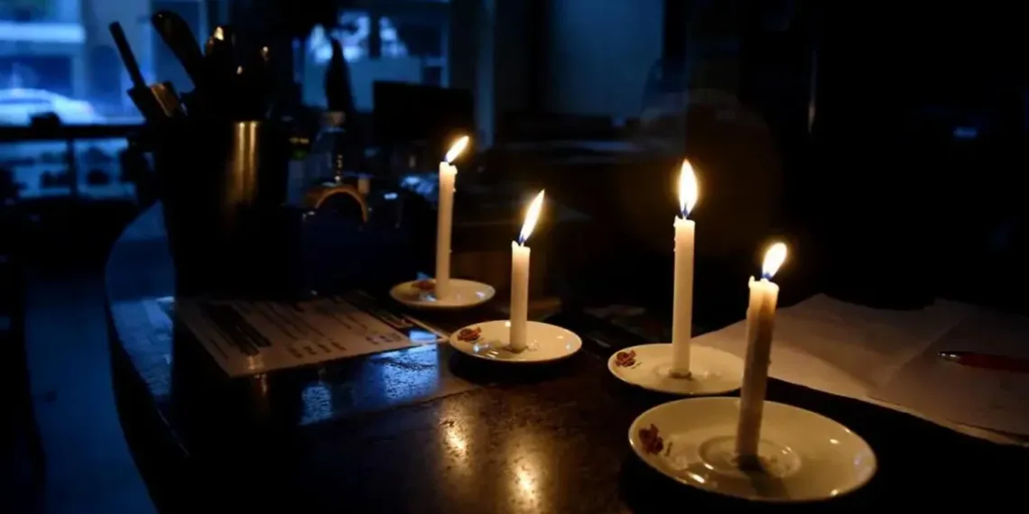 Impresionante apagón: más de 55 mil usuarios sin luz