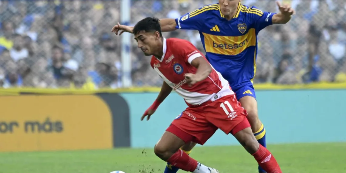 Boca empató con Argentinos en el cierre de la primera fecha del Torneo Apertura
