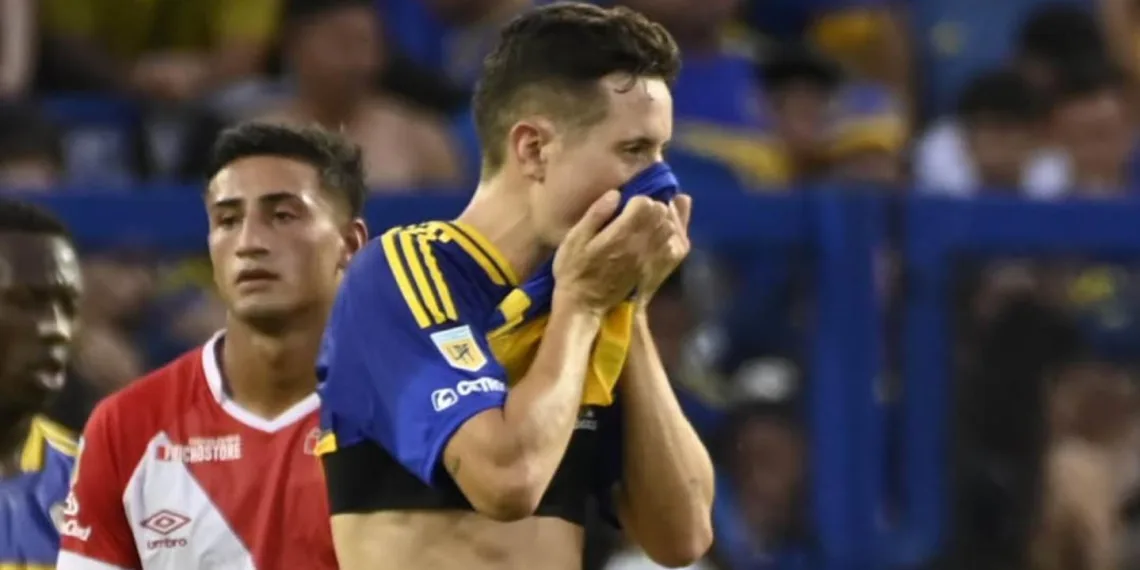 Primer traspié de Ander Herrera en Boca: no jugará ante Unión