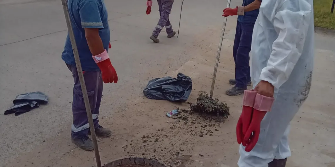Operativos de Espacios Públicos y Obras Sanitarias en distintos sectores