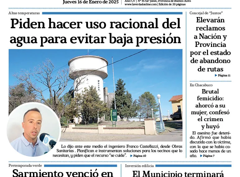 Jueves 16 de enero de 2025