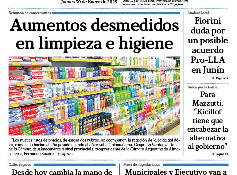 Jueves 30 de enero de 2025