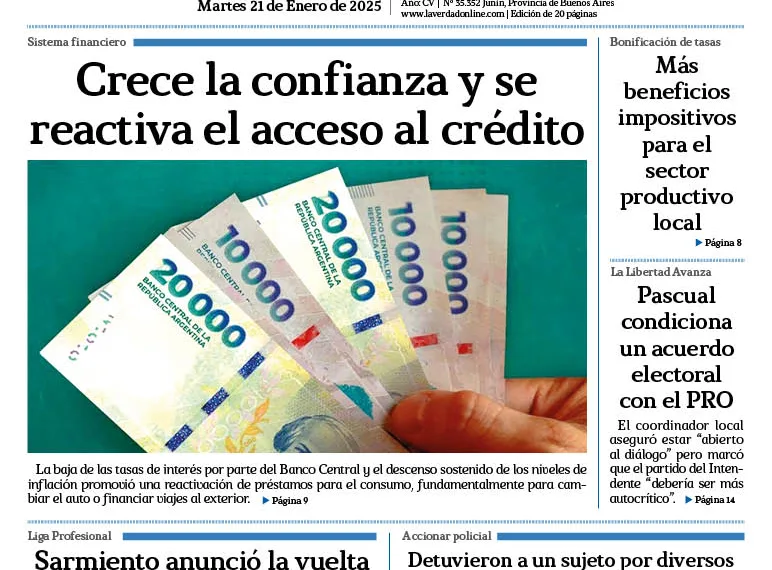 Martes 21 de enero de 2025