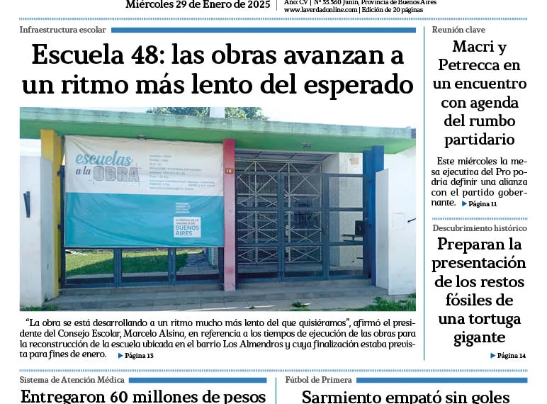 Miércoles 29 de enero de 2025