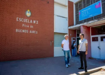 Avanzan las obras en las escuelas del Partido de Junín