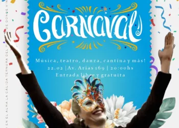 Noche de Carnaval en la Casa Eva Perón