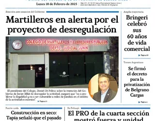 Lunes 10 de febrero de 2025