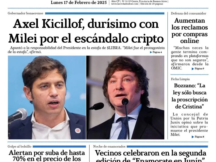 Lunes 17 de febrero de 2025