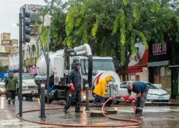 Las lluvias trajeron alivio y no generó mayores inconvenientes en la ciudad