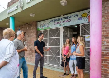 El Gobierno de Junín finalizó una nueva  obra en otro edificio escolar de la ciudad