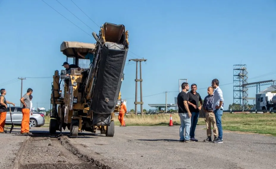 Detalles sobre el mantenimiento, reasfaltado y repavimentación de las colectoras de la RN 7