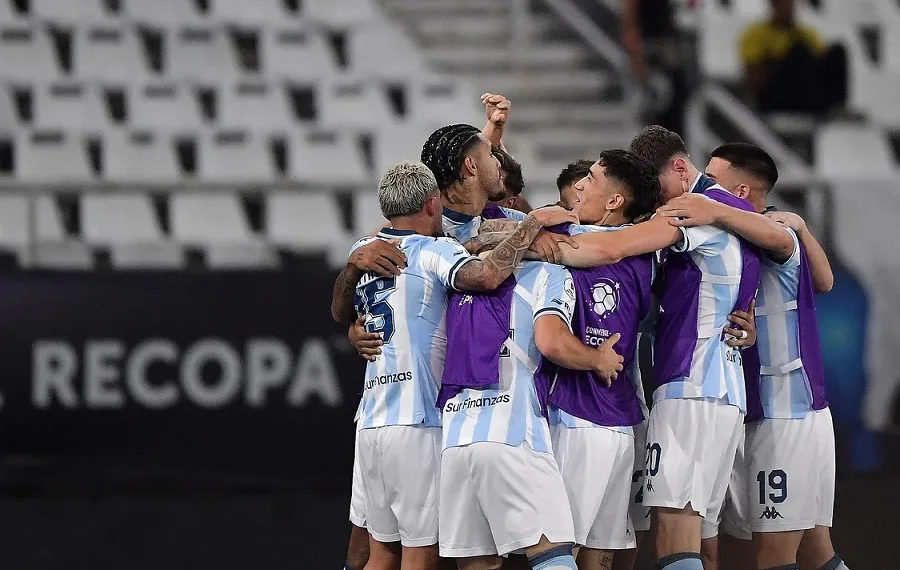 Racing es el nuevo campeón de la Recopa Sudamericana