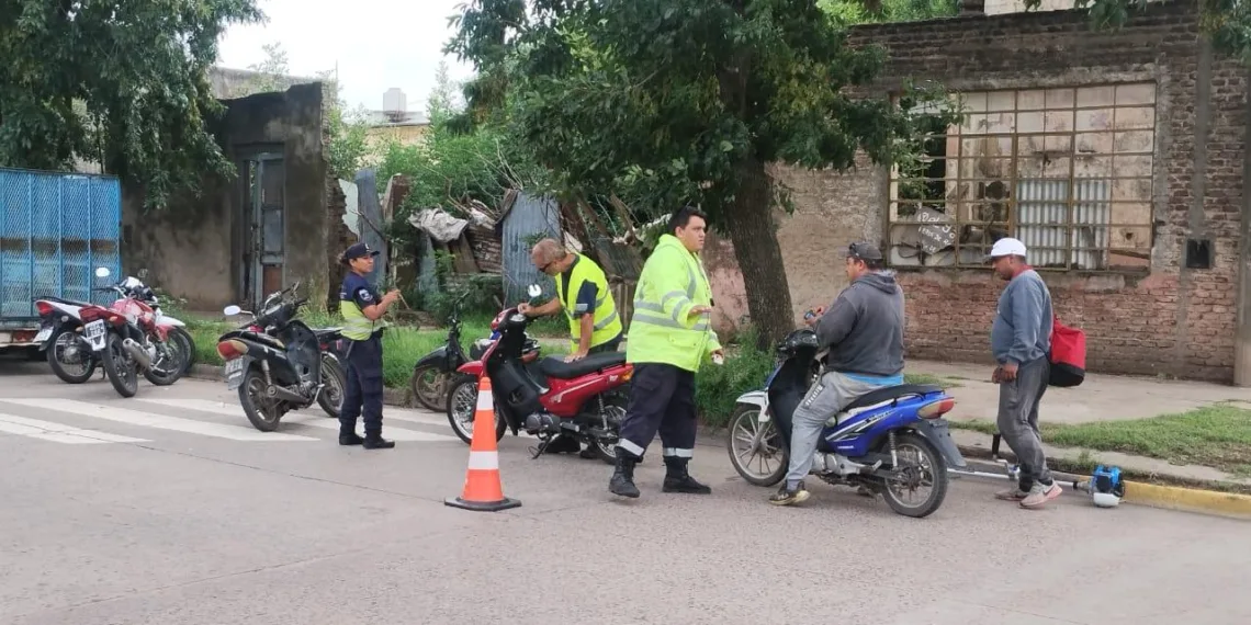 Controles de tránsito: el municipio secuestró 130 motos durante el fin de semana
