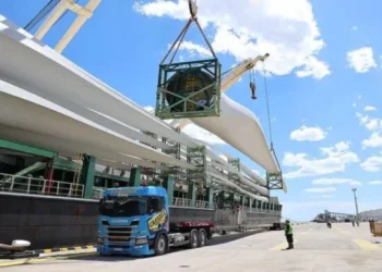 Parque Eólico en Olavarría: llegaron  componentes de aerogeneradores