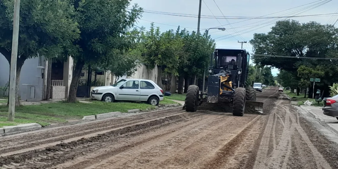 El Municipio desplegó trabajos  en diferentes sectores de la ciudad