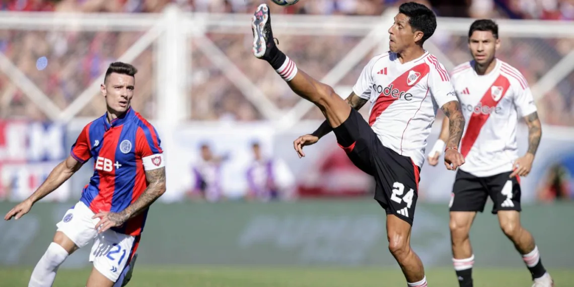 San Lorenzo y River empataron en un partido cargado de emociones