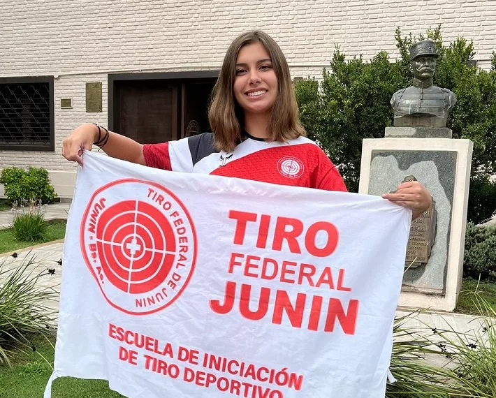 Gran logro de Sol de la Riva: fue convocada a la Selección Paralímpica de Tiro