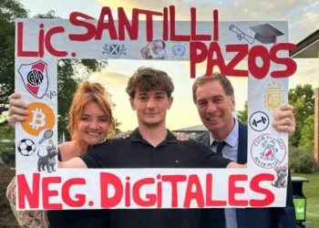 Teo, hijo de Nancy Pazos y Diego Santilli, invirtió en $LIBRA y perdió plata