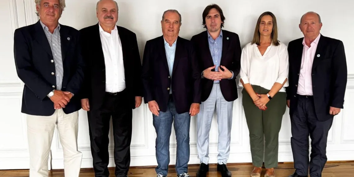 La Mesa de Enlace se reunió con autoridades del IPCVA