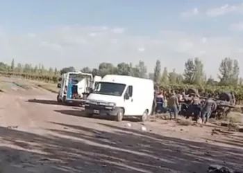 Una juninense resultó herida en un fatal accidente sobre la RN 7
