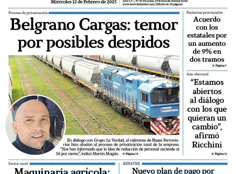 Miércoles 12 de febrero de 2025