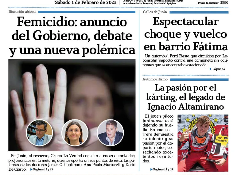 Sabado 1 de febrero de 2025